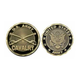 Army Cavalry Challenge Coin