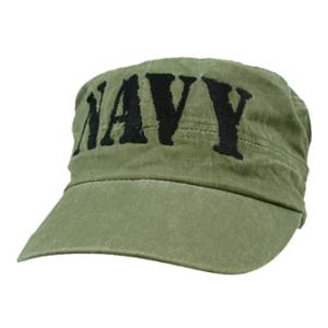 US Navy Flat-Top Cap (OD Green) | Flying Tigers Surplus