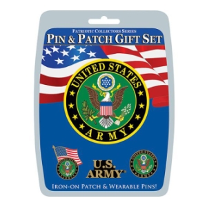 U.S. Army Pin And Patch Gift Set (4-Piece)