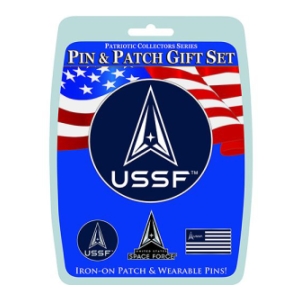 U.S. Space Force Pin And Patch Gift Set (4-Piece)