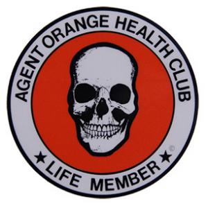 Agent Orange Health Club Life Member Inside Window Decal | Flying ...