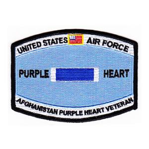 Air Force Purple Heart Afghanistan Patch | Flying Tigers Surplus