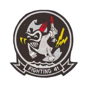 Navy Fighter Squadron VF-41 Patch | Flying Tigers Surplus