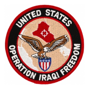 Operation Iraqi Freedom - Enduring Freedom Patches | Flying Tigers Surplus