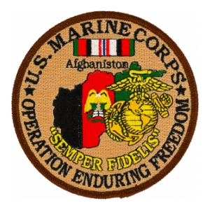 US Marine Corps Operation Enduring Freedom Patch | Flying Tigers Surplus