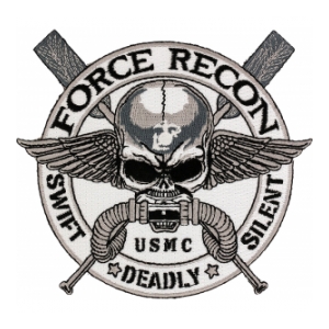 USMC Force Recon - 5 (Swift Deadly Silent) Patch | Flying Tigers Surplus