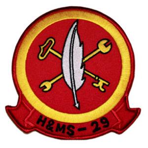 Marine Headquarters and Maintenance Squadron H&MS -29 Patch | Flying ...