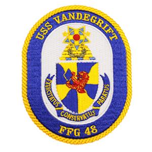 USS Vandegrift FFG-48 Ship Patch