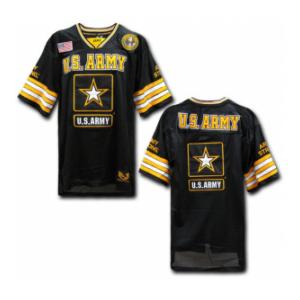 Army Football Jersey (Black) | Flying Tigers Surplus