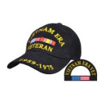 Vietnam Era Veteran Cap (Black)