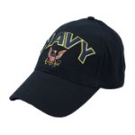 Navy Cap With Eagle (Dark Navy)