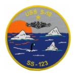 USS S-18 SS-123 Submarine Patch