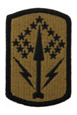 174th Air Defense Artillery Brigade Scorpion / OCP Patch With Hook Fastener