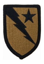 136th Maneuver Enhancement Brigade Scorpion / OCP Patch With Hook Fastener