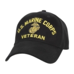 U.S. Marine Corps Veteran Cap (Black)