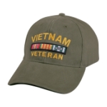 Vietnam Veteran Cap (OLive Drab Green)