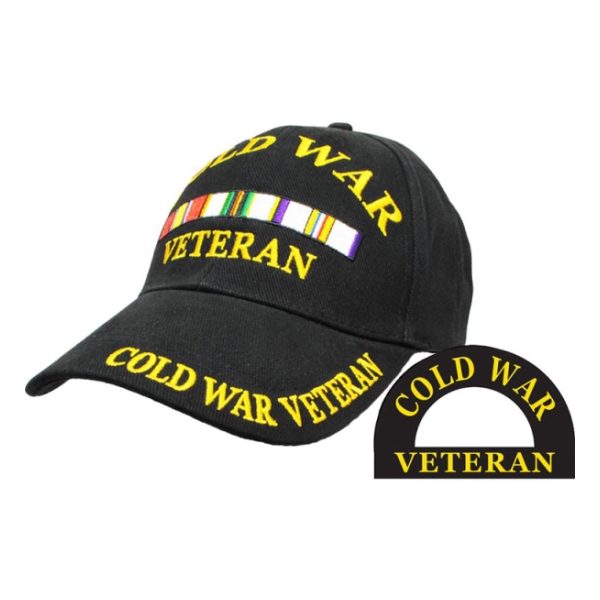 Cold War Veteran Cap (Black)