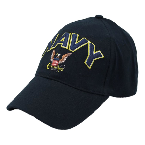 Navy Cap With Eagle (Dark Navy)