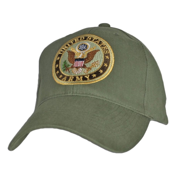 Army Emblem Cap (OD Green)