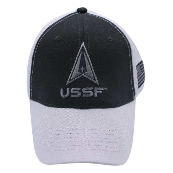 Space Force Cap (Light Grey / Black)