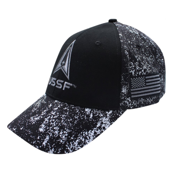 Space Force Cap (Black Two-tone)