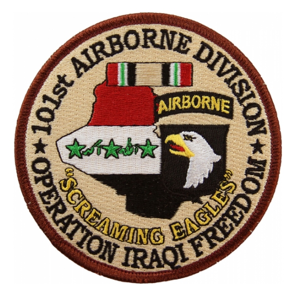 101st Airborne Division Operation Iraqi Freedom Patch