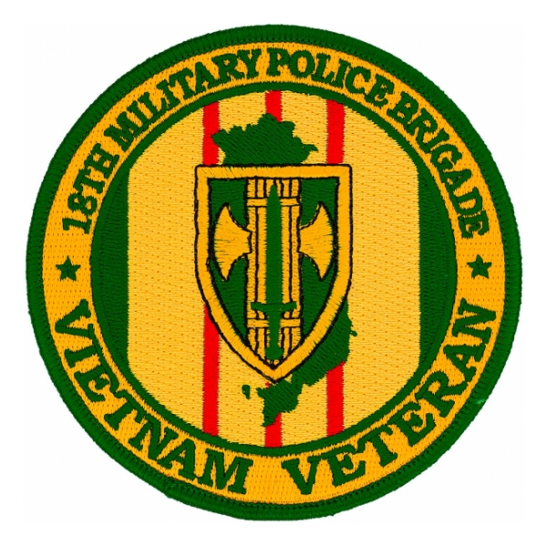 18th Military Police Brigade Vietnam Veteran Patch