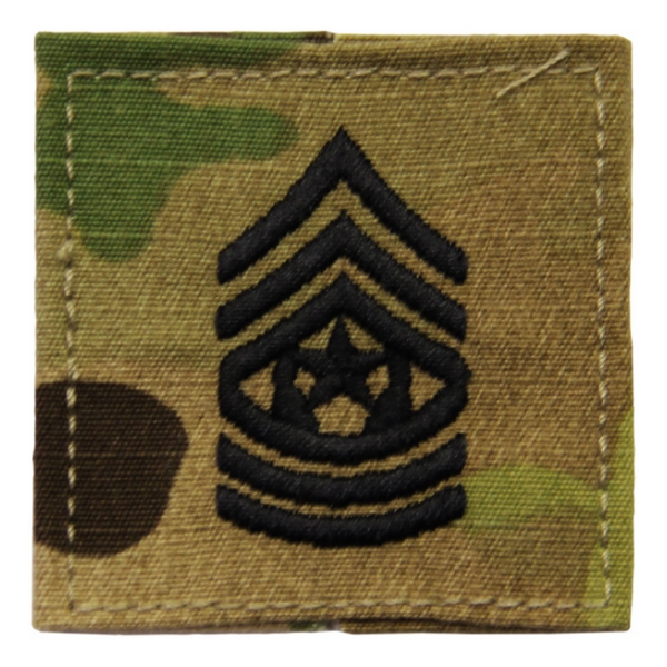 Army Scorpion / OCP Rank with Fastener | Flying Tigers Surplus