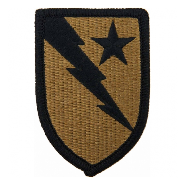 136th Maneuver Enhancement Brigade Scorpion / OCP Patch With Hook Fastener