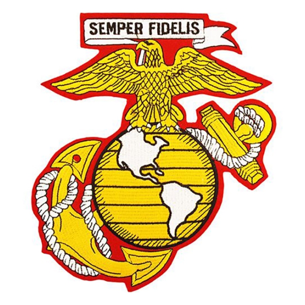 USMC EGA Semper Fidelis Back Patch