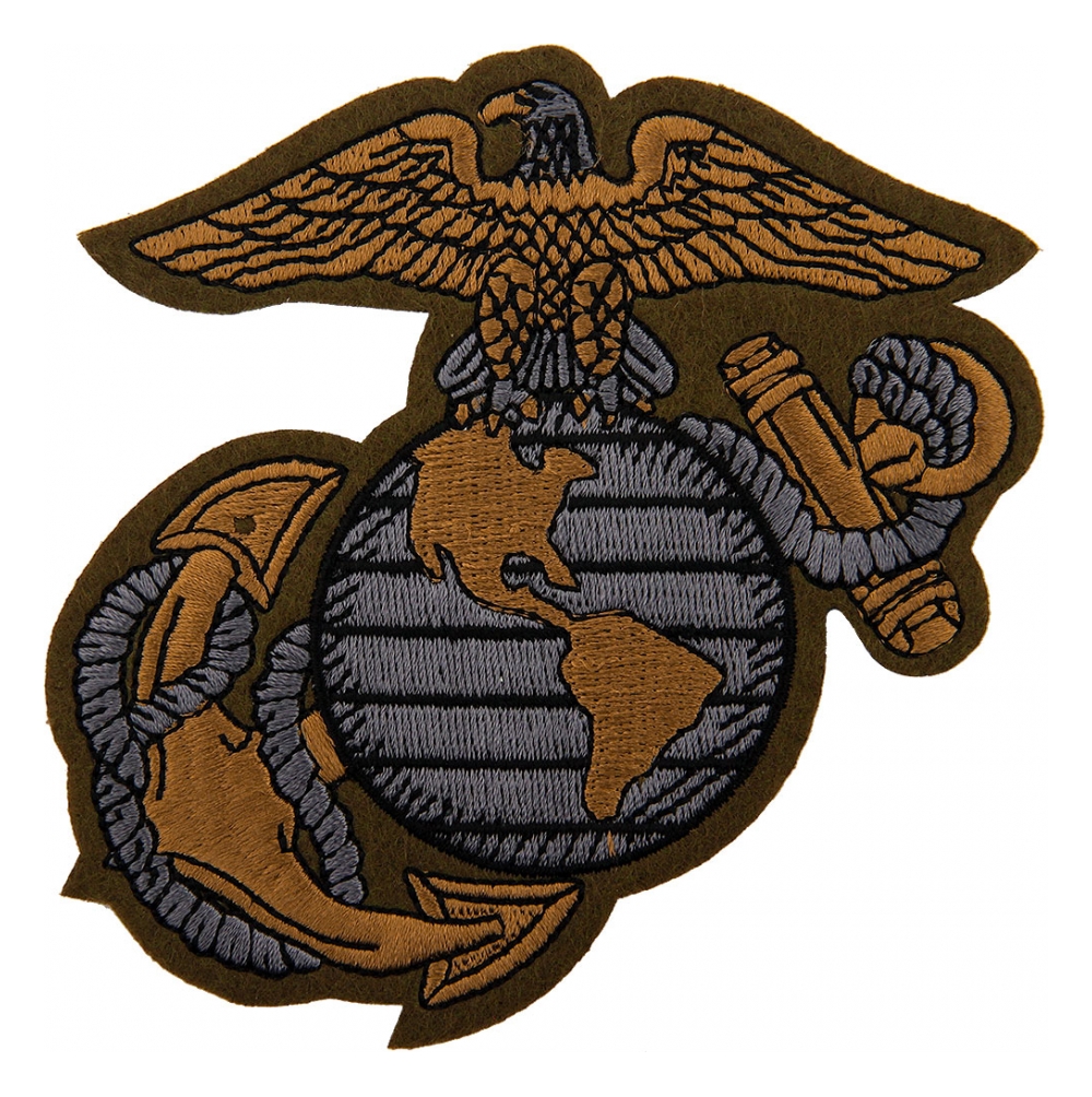 USMC Globe \ Anchor Subdued Patch | Flying Tigers Surplus